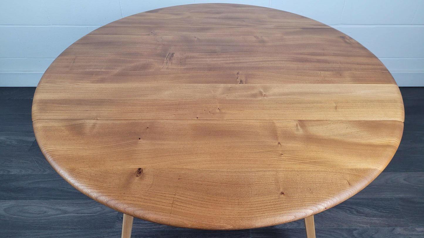 Ercol Drop Leaf Dining Table, 1970's