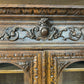 French Carved Oak Hunting Cabinet