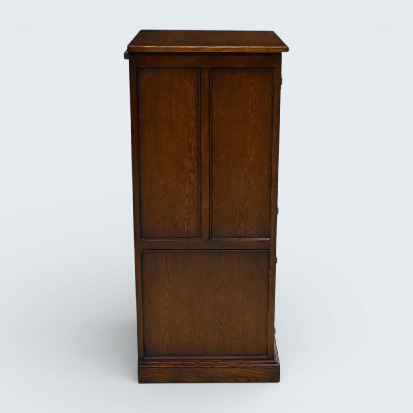 Old Charm Hi Fi/Record Cabinet 2 Adjustable Shelves Light Oak FREE UK Delivery*