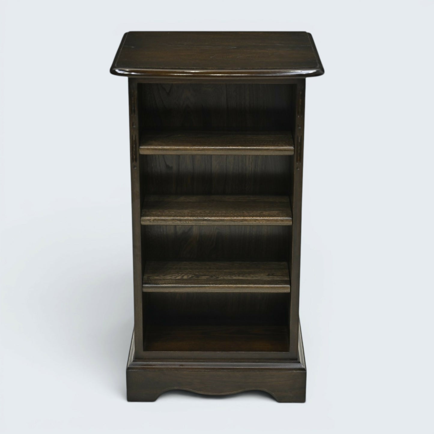 Ercol CD DVD Storage Cabinet Shelving Adjustable Shelves Dark FREE UK Delivery