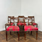 Set of Six 19th Century Mahogany Dining Chairs