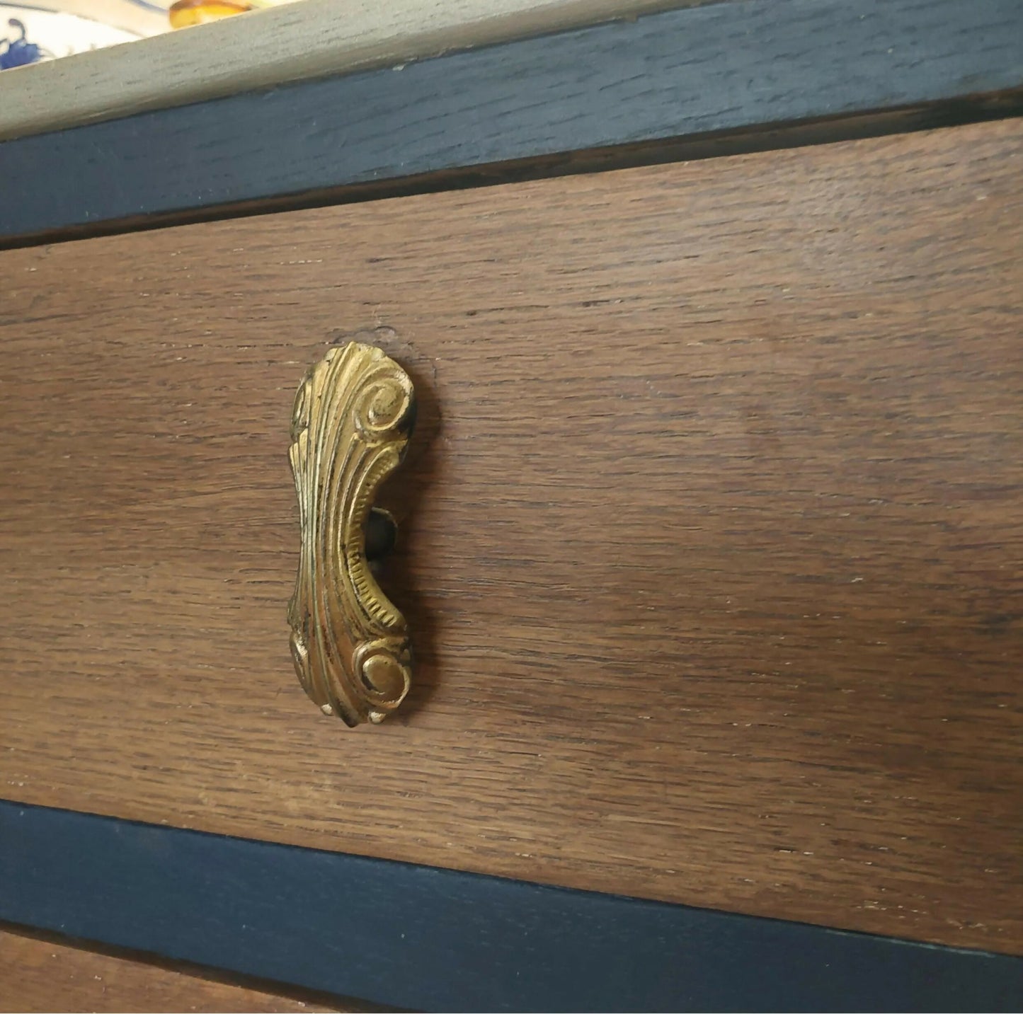 Tall Boy Vintage Chest of drawers refurbished
