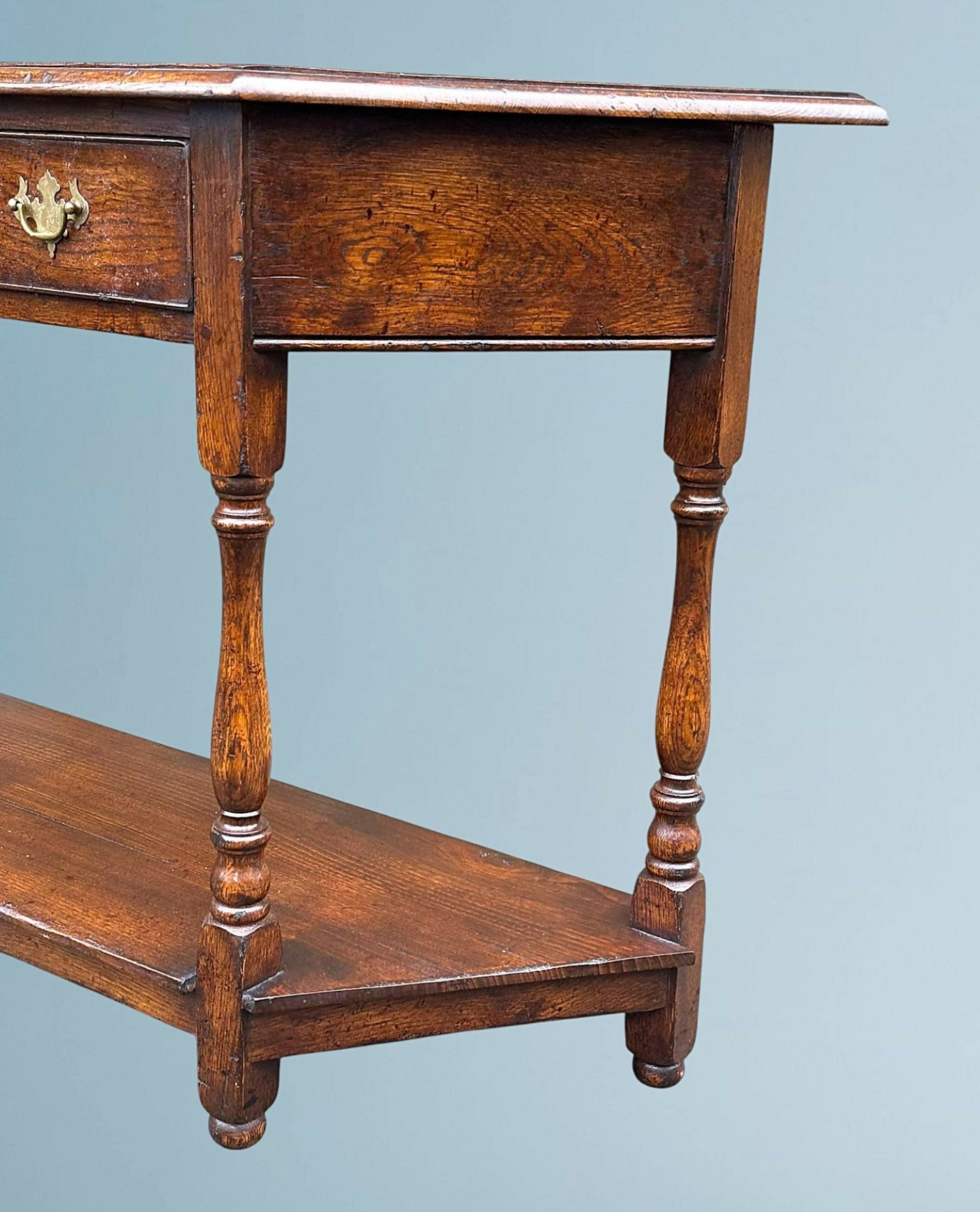 Oak Canted Hall Table Titchmarsh Goodwin?