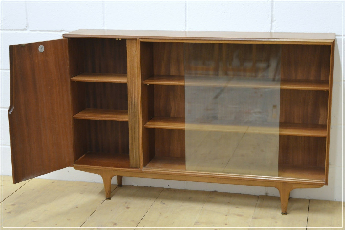 Mcintosh Vintage Sideboard Bookcase Teak mid century danish