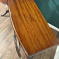 Vintage Mahogany Bow Front Display Cabinetn