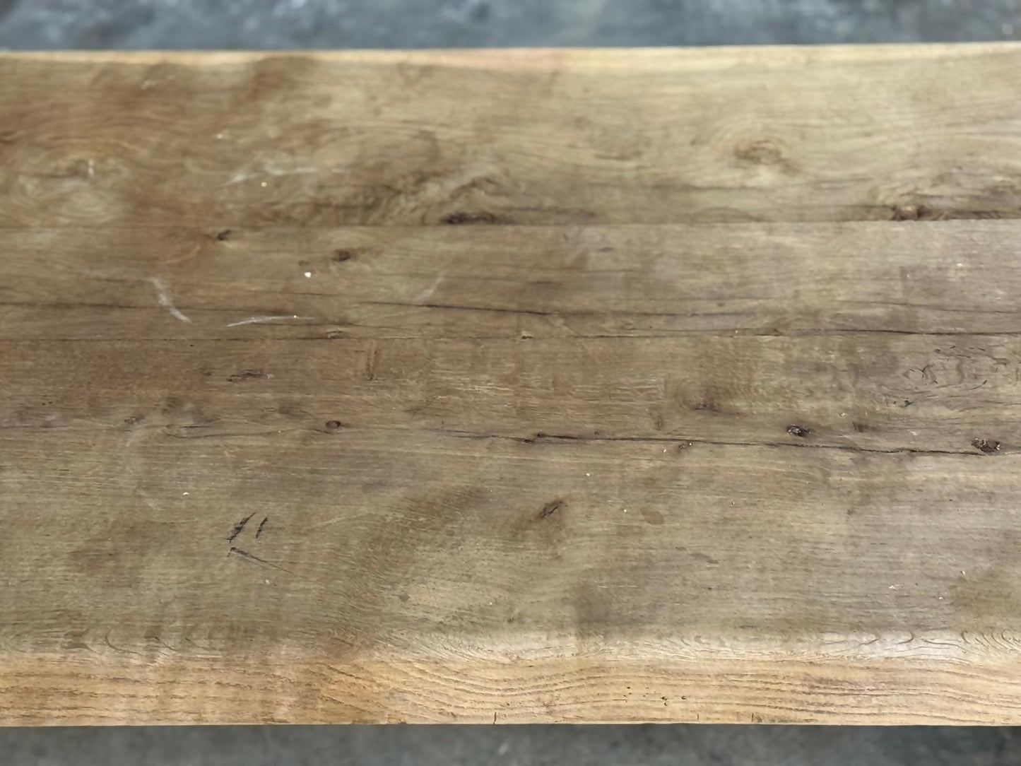 Superior Large French Oak Farmhouse Dining Table
