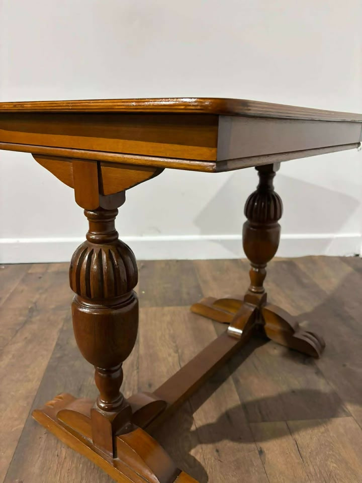Vintage Walnut Veneered Coffee Table