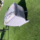 Small lavender ottoman or seat