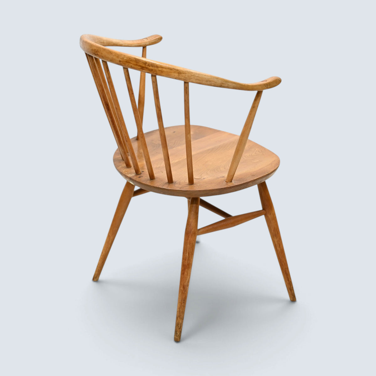 4 Ercol Windsor Dining Chairs Bow Back Cowhorn Light Model 449 FREE UK Delivery*