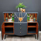 "Bergen", Mid Century Drinks Cabinet, Beautility Sideboard, Vintage.