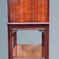 A Figured Mahogany Serpentine Chest of Drawers / Bedside Chest