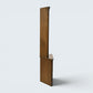 Old Charm Corner End Unit with Cupboard and Shelves Carvings. FREE UK Delivery