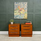 Pair G Plan Fresco Teak Bedside Tables - Mid Century 1970s