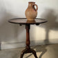A Georgian antique oak tripod table