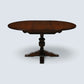 Old Charm Hunsdon Extending Pedestal Dining Table Tudor Brown FREE UK Delivery*