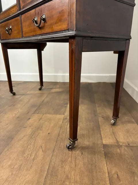 Edwardian Mahogany Inlaid Display Cabinet