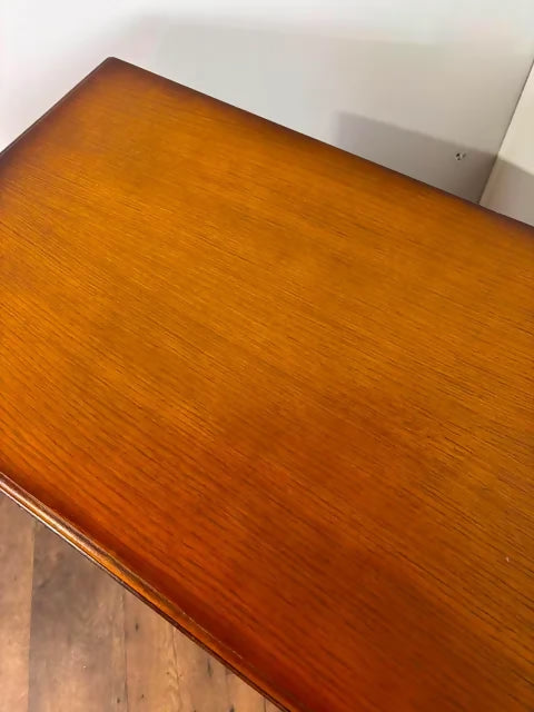 Vintage Oak Veneer Chest of Drawers