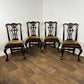 Victorian Set of Four Mahogany Dining Chairs