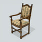 6 Old Charm Dining Chairs Premium Studded Upholstery Light Oak FREE UK Delivery*