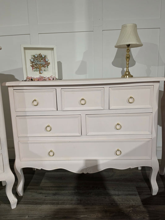 Melody Maison Sophia Pink Chest of Drawers