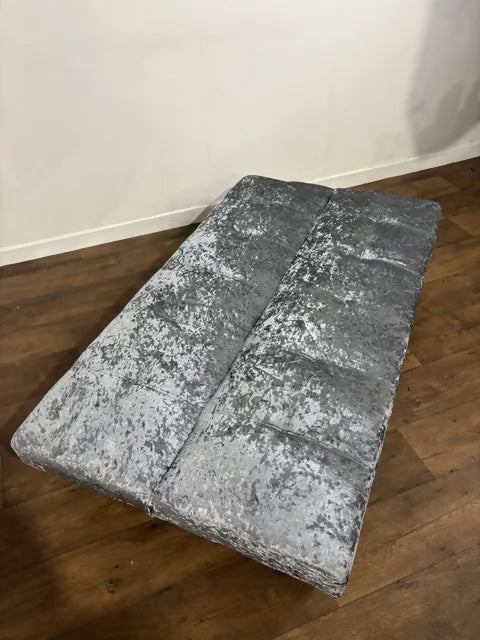 Plush Velvet Folding Sofa Bed