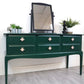 Stag Minstrel 6 Drawer Console Table , Dressing Table Sideboard Chest Of Drawers
