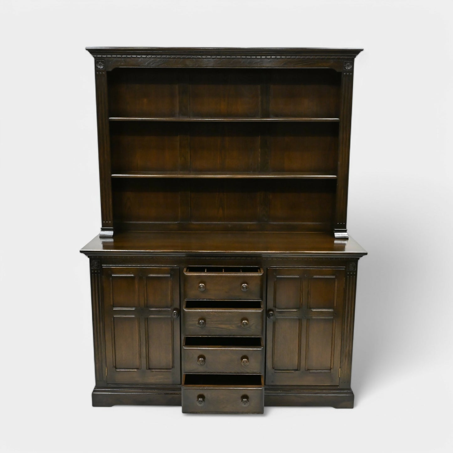 Ercol Lancaster Dining Room Dresser 4 Drawers 2 Cupboards FREE UK Delivery*. SBR10266/3103E