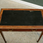 Antique Mahogany Writing Table Desk with Leather Top