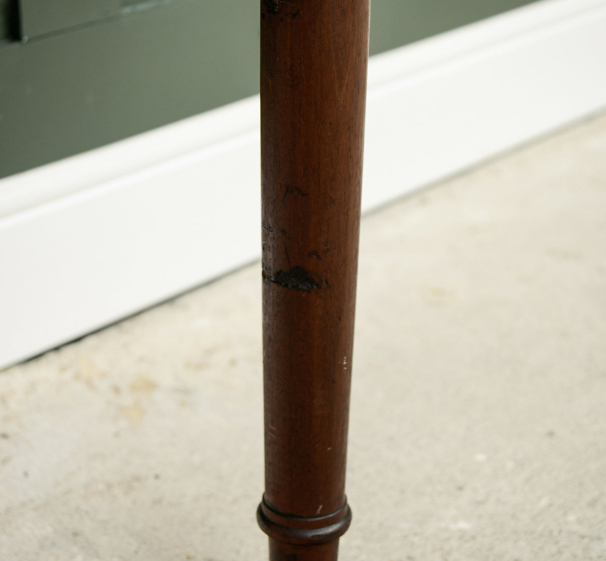 Victorian Mahogany Console Hall Table with 2 Drawers - Writing Desk