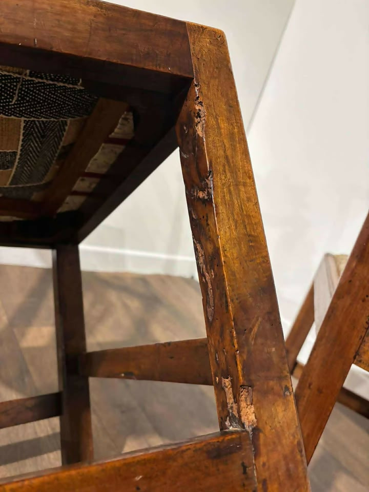 Pair of Georgian Mahogany Side Chairs