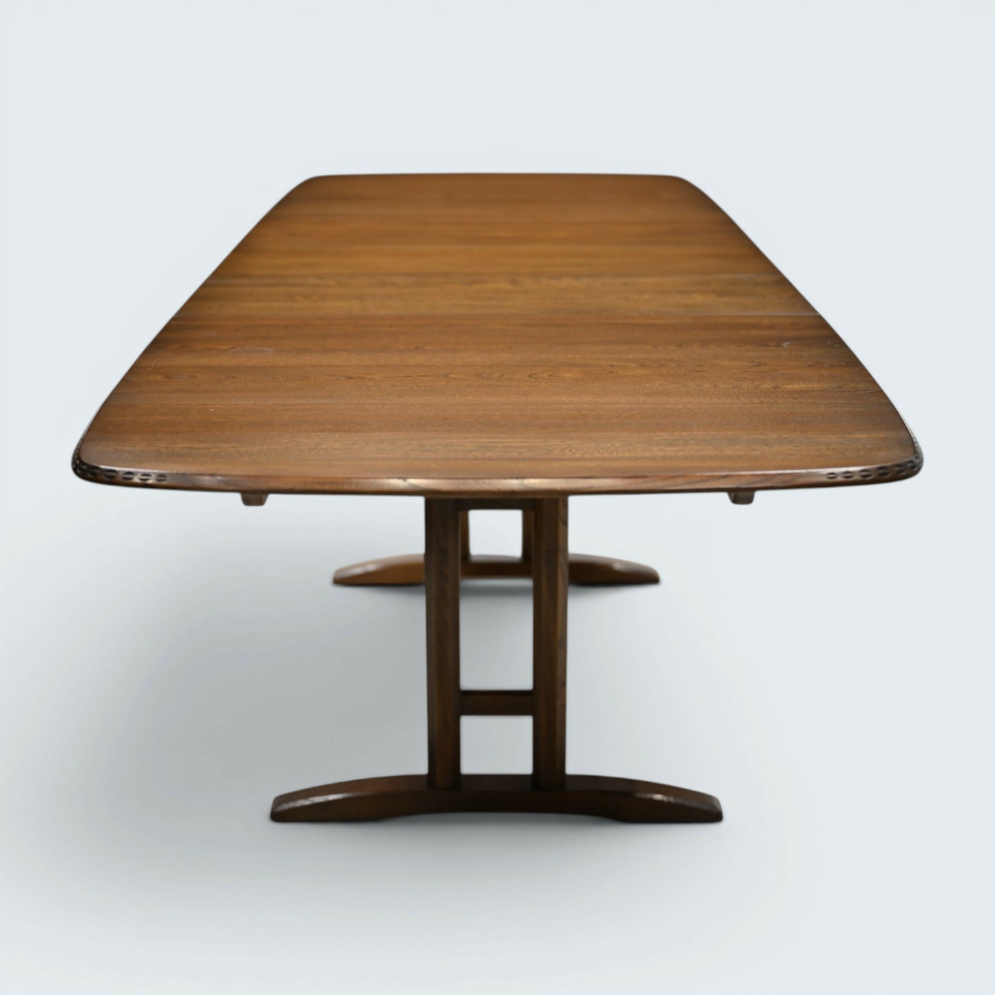 Ercol Burford Extending Dining Table 3 Extension Sections Light FREE UK Delivery