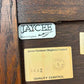 Vintage Dark Oak Open Bookcase by Jaycee – Made in England