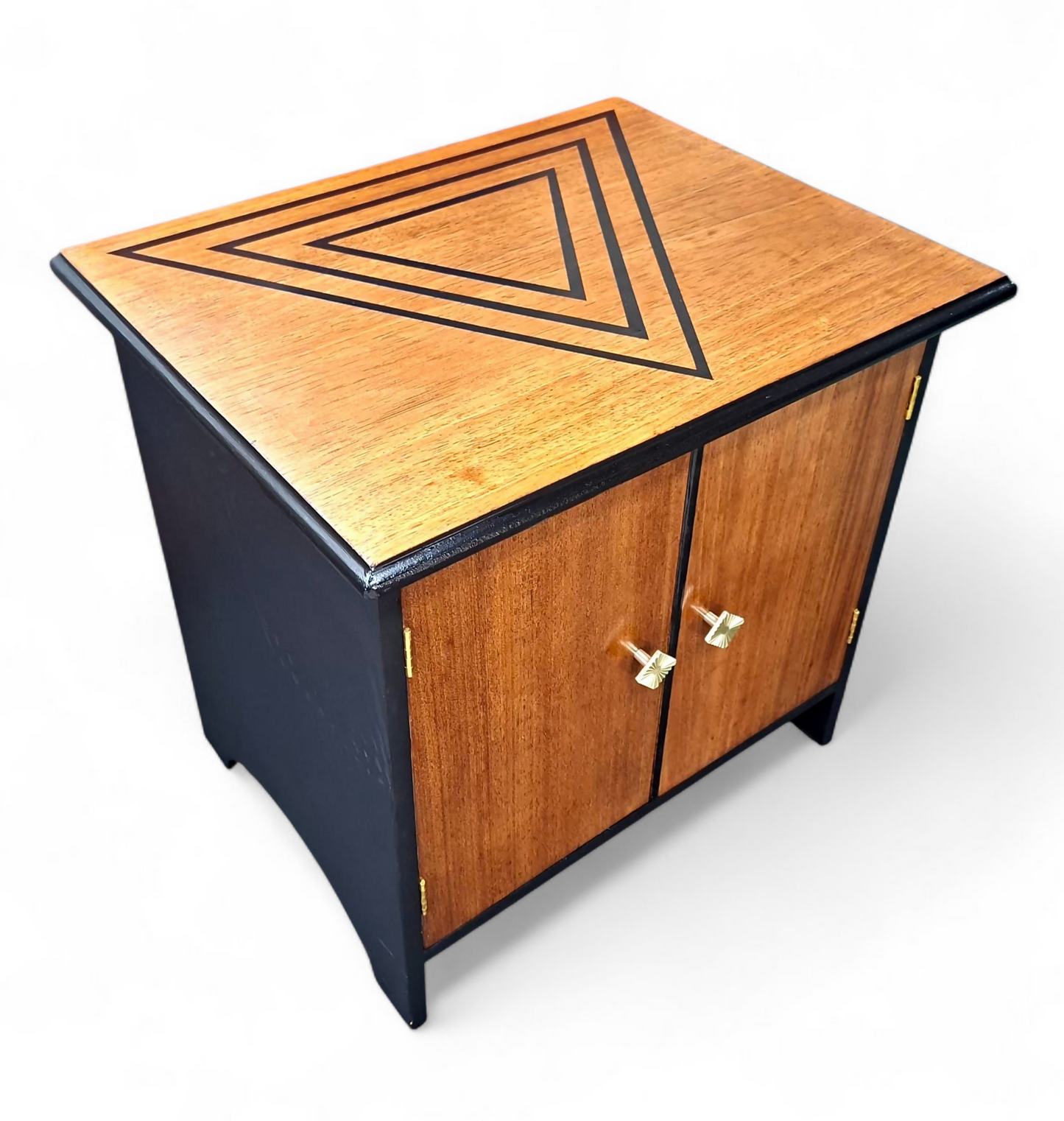 Mid Century Record Storage Cabinet