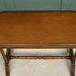 Antique Solid Oak Console Table - Medium Golden Finish