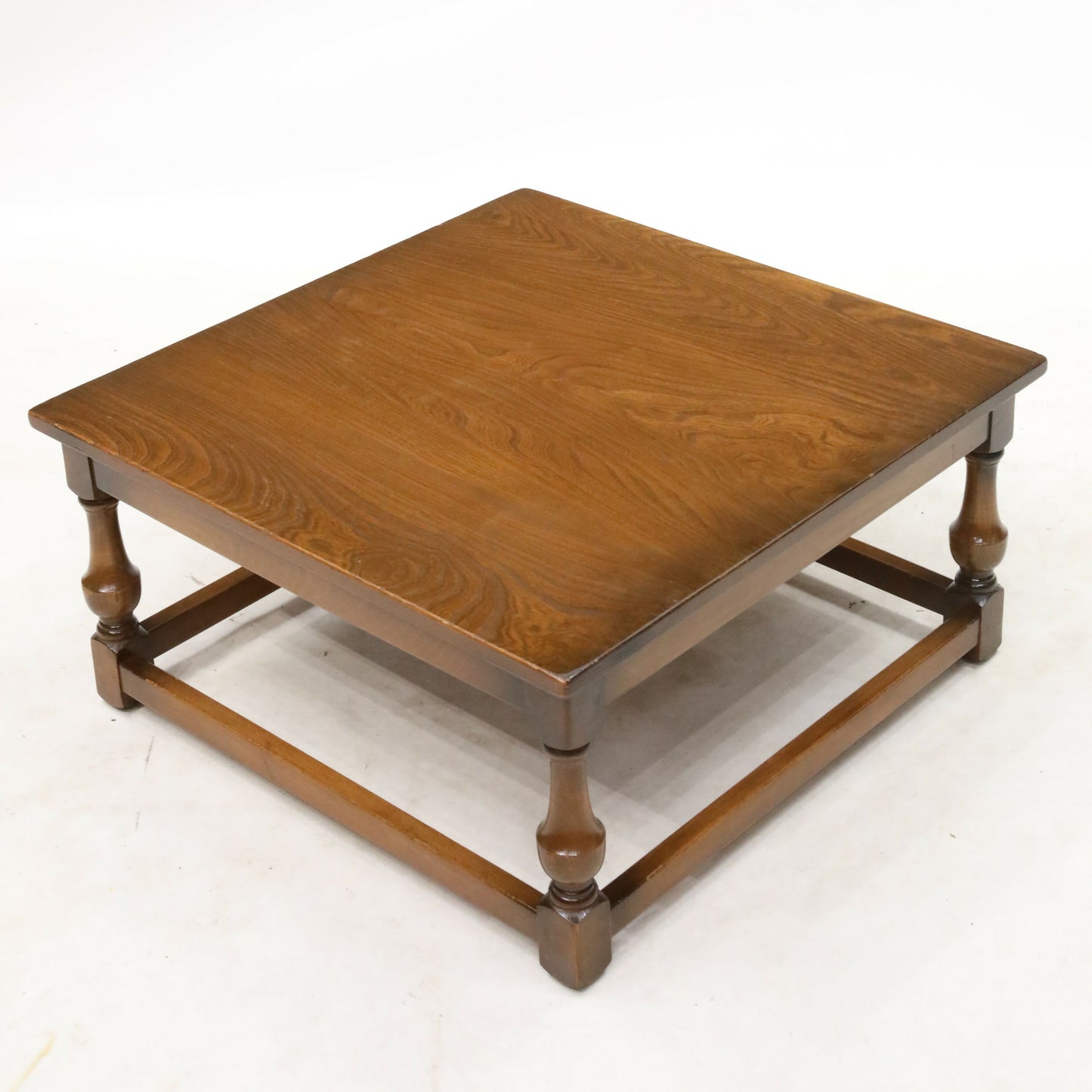 Ercol Square Low Coffee Table in Golden Dawn Finish 69cm Square FREE UK Delivery