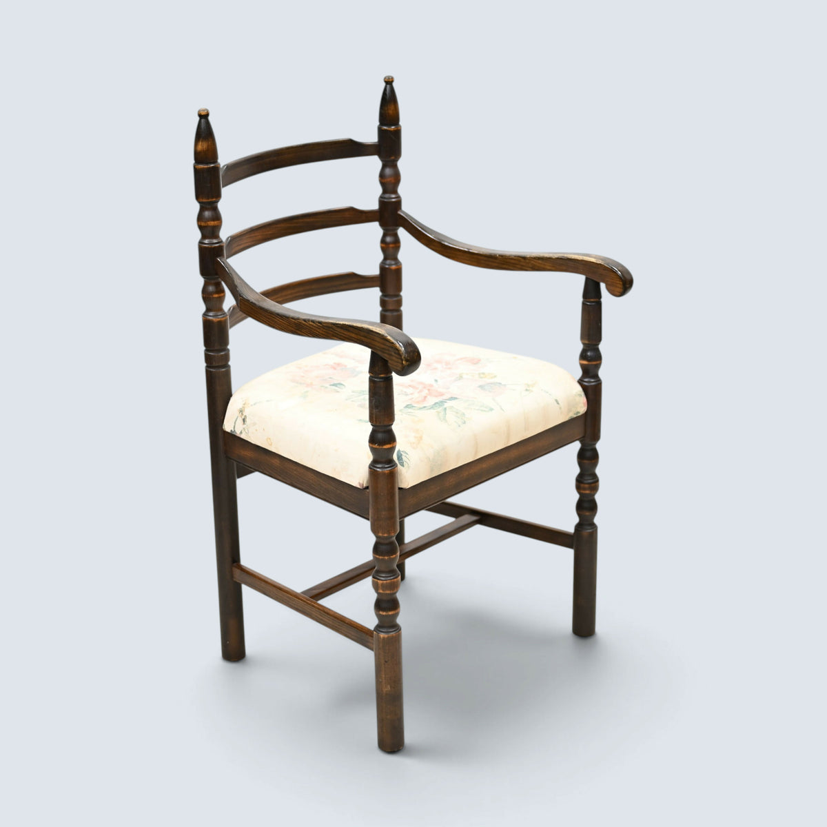 6 Dining Chairs by Youngers Upholstered Seats Incudes 2 Carvers FREE UK Delivery