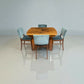 Beautility Mid Century Walnut Dining Table With 4 Chairs