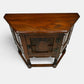 Old Charm Canted Table With Cupboard Finished In Tudor Brown FREE UK Delivery*. SBR10710/1507E