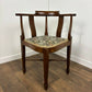 Edwardian Inlaid Mahogany Corner Chair