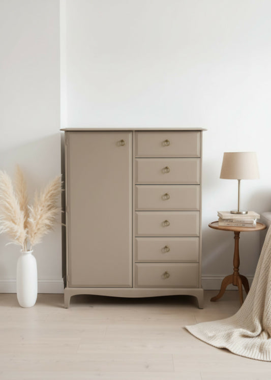 Stag Minstrel Gentleman's Wardrobe, Rare, painted to order.