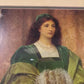 Classical Lady in Green – Decorative Framed Portrait Print