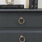 Stag minstrel dark grey bedside cabinets