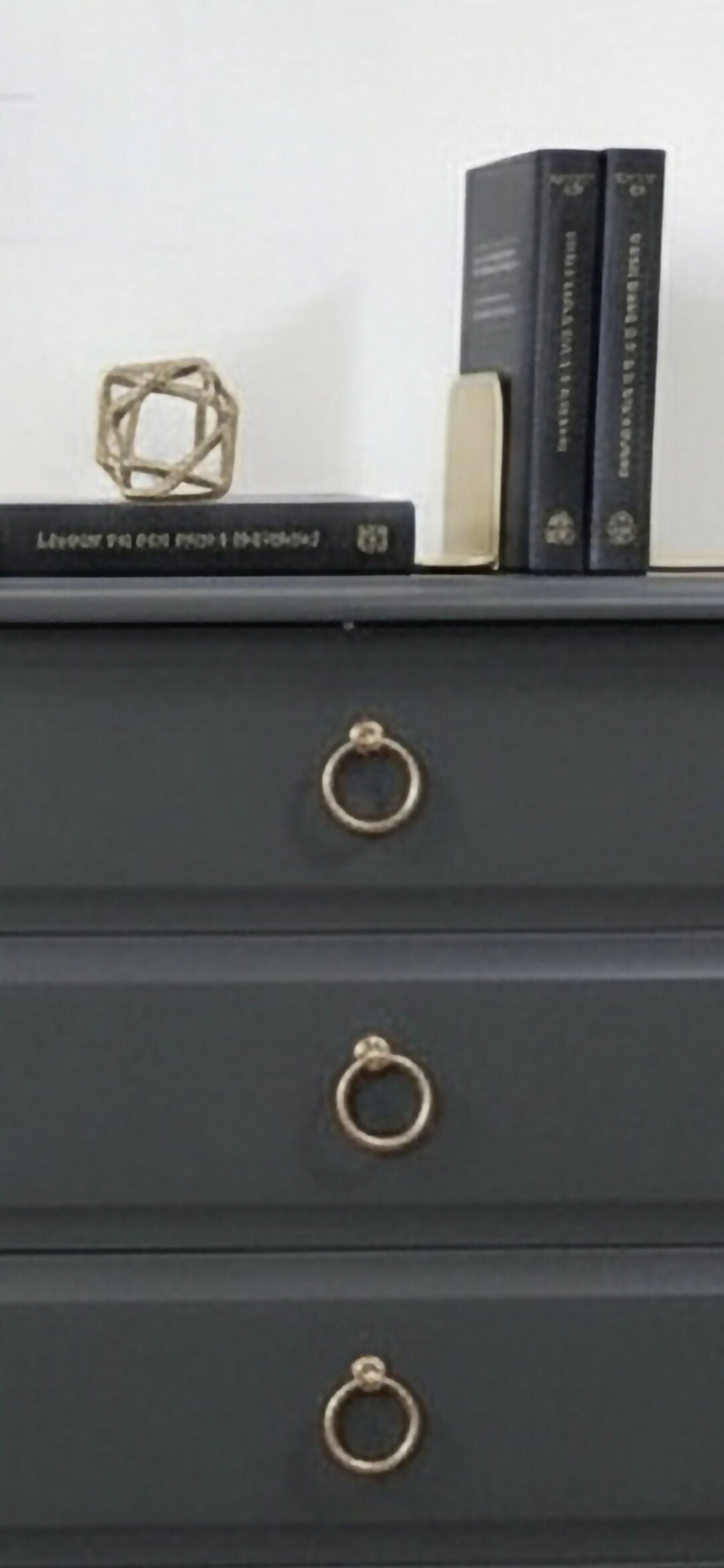 Stag minstrel dark grey bedside cabinets