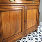 Victorian Mahogany Glazed Bookcase Kitchen Cupboard Display Cabinet
