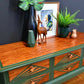 Green Art Deco Sideboard