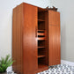 G Plan Fresco Teak Wardrobe with Shelves and Drawers 1979