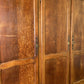 Wardrobe Vintage French Louis Oak Triple Door Carved Armoire Cabinet LOT 6537