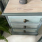 Pair of pine bedside drawers