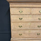 18th Century Bleached Oak Tallboy Chest On Chest