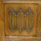 Old Charm Double Headboard Vintage Oak Gothic Carvings FREE UK Delivery*